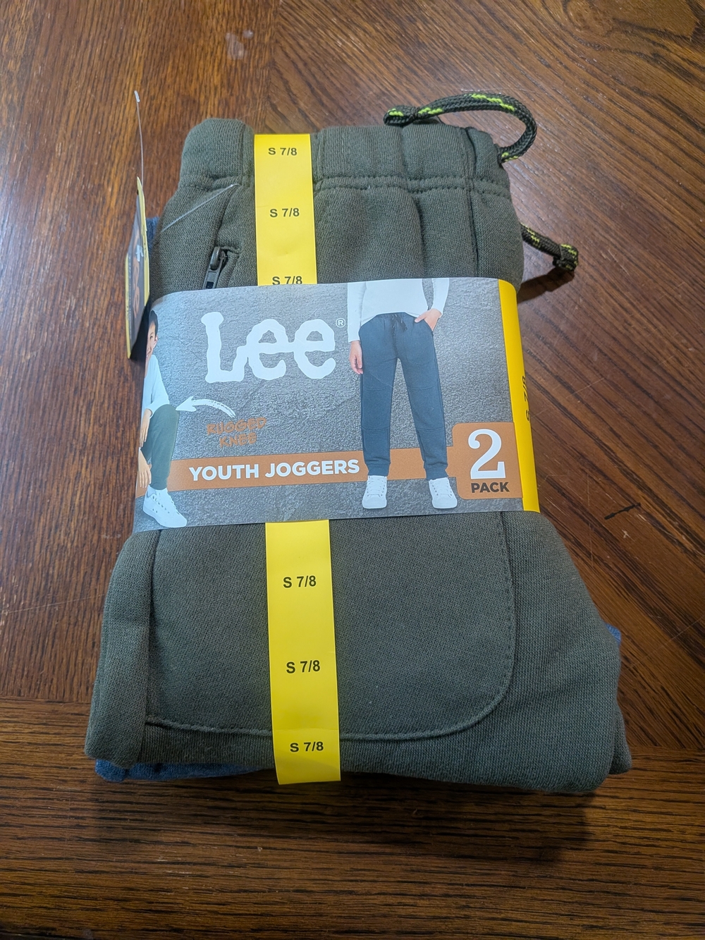 Lee Olive Green Youth Joggers 2-Pack
